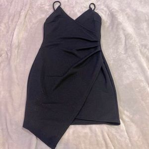 Simple Black Mini Dress